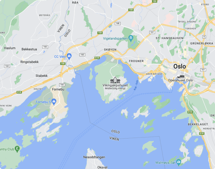 map of oslo